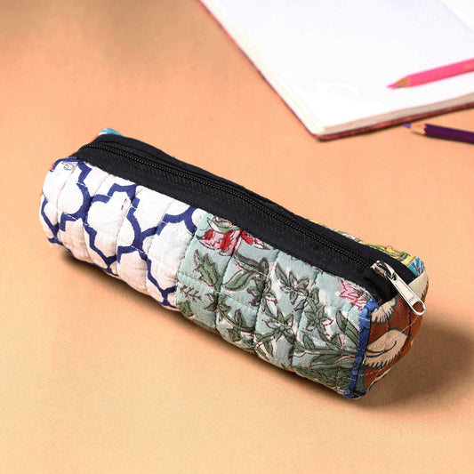 Handcrafted Quilted Patchwork Multipurpose Pencil Pouch 71