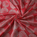 Kutch Hand Block Batik Print Modal Silk Fabric 07