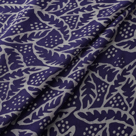 Kutch Hand Block Batik Print Modal Silk Fabric 04