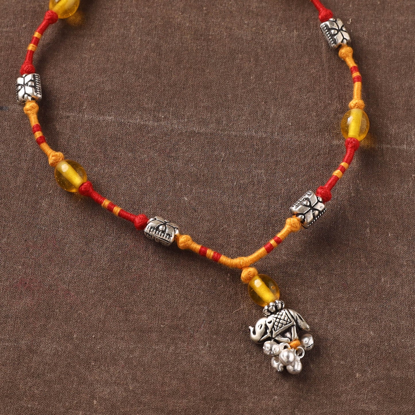 Patwa Threadwork Beaded Necklace by Kailash Patwa 03