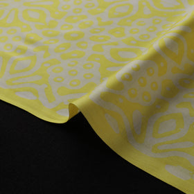 Kutch Hand Block Batik Print Modal Silk Fabric 09