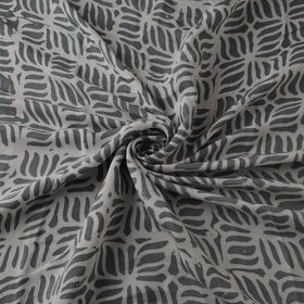 Kutch Hand Block Batik Print Modal Silk Fabric 10