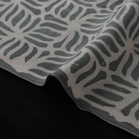 Kutch Hand Block Batik Print Modal Silk Fabric 10