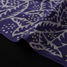 Kutch Hand Block Batik Print Modal Silk Fabric 04