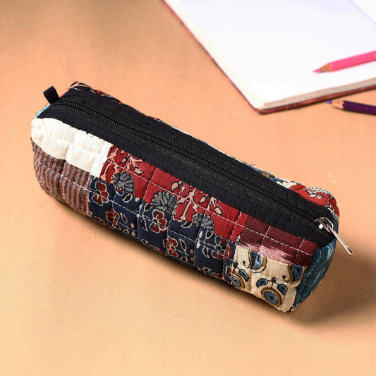 Handcrafted Quilted Patchwork Multipurpose Pencil Pouch 85