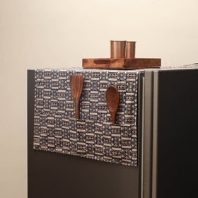 Handmade Fridge Top Cover with Multiple Pockets 01