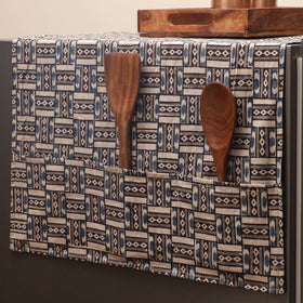 Handmade Fridge Top Cover with Multiple Pockets 01