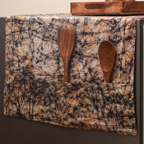 Handmade Fridge Top Cover with Multiple Pockets 03