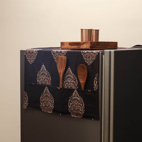 Handmade Fridge Top Cover with Multiple Pockets 05