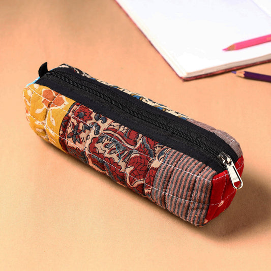 Handcrafted Quilted Patchwork Multipurpose Pencil Pouch 89