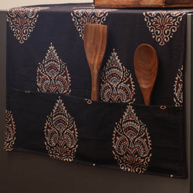 Handmade Fridge Top Cover with Multiple Pockets 05