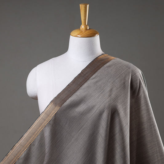 Original Mangalagiri Handloom Cotton Zari Border Fabric