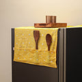 Handmade Fridge Top Cover with Multiple Pockets 08