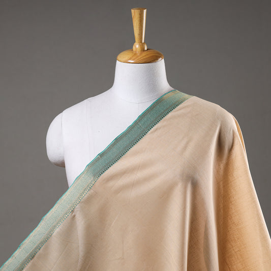 Original Mangalagiri Handloom Cotton Zari Border Fabric