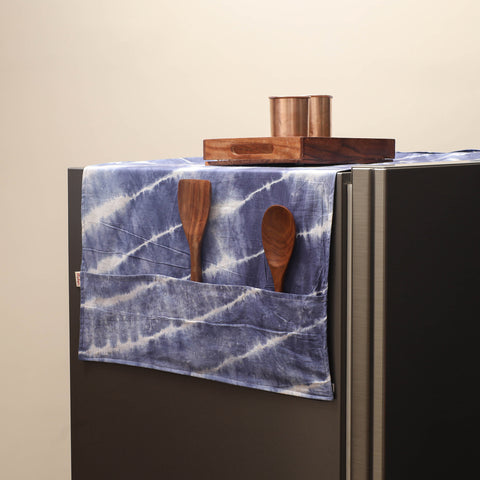 Handmade Fridge Top Cover with Multiple Pockets 11