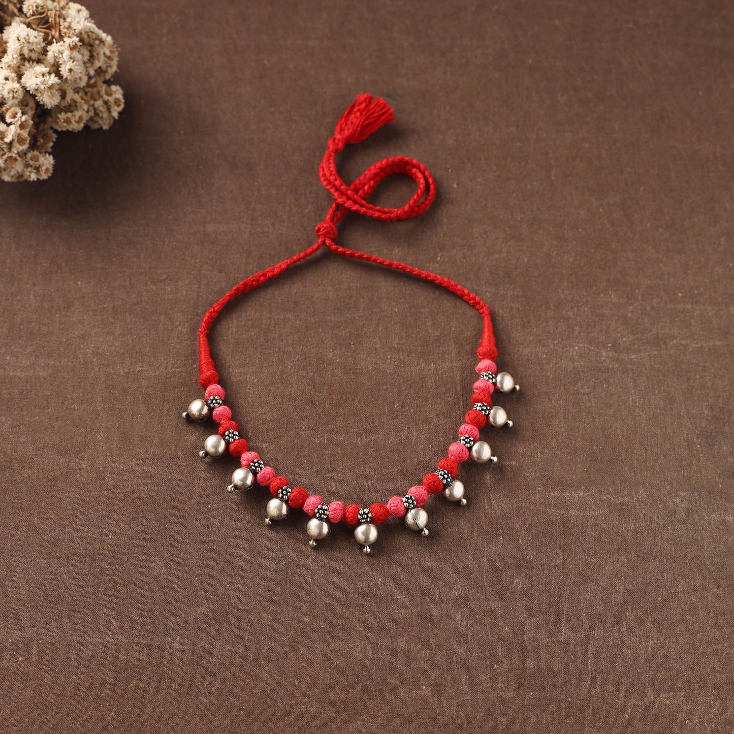 Patwa Threadwork Necklace by Kailash Patwa 36