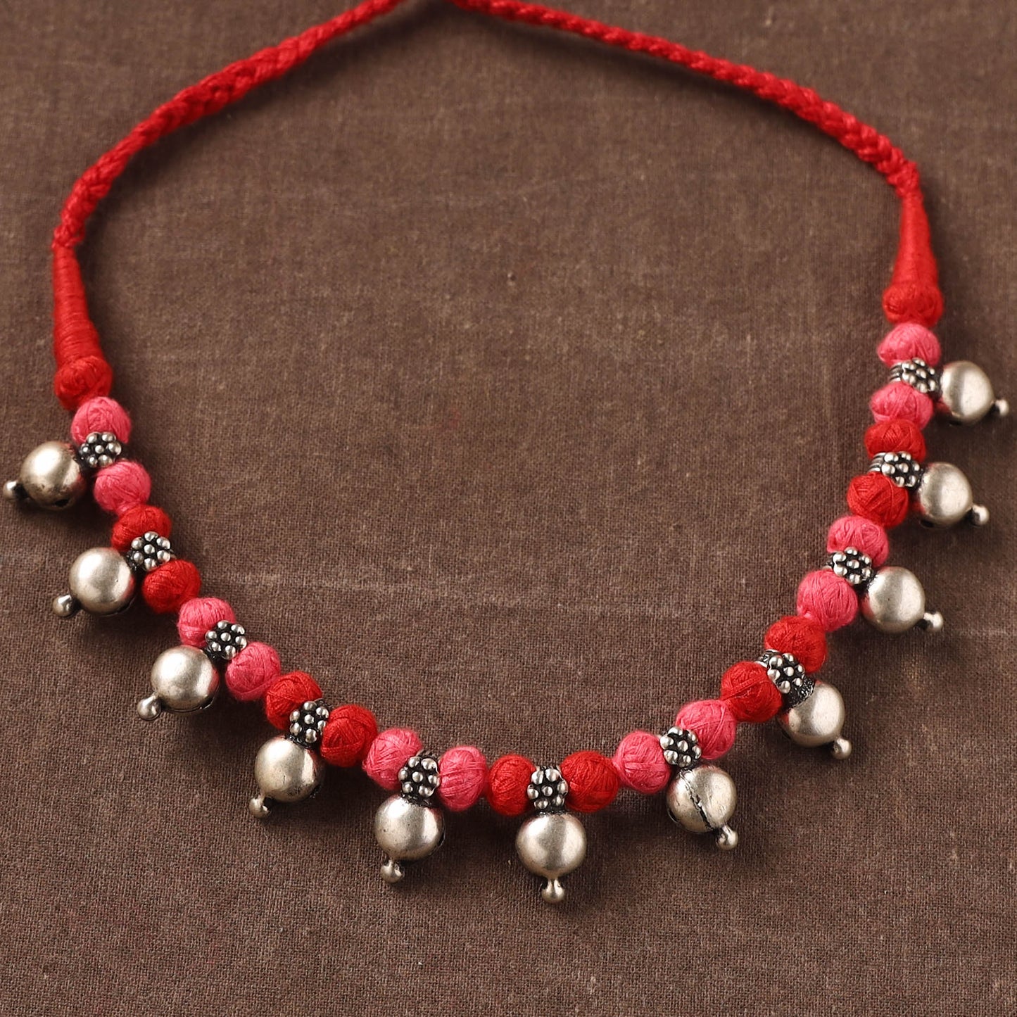 Patwa Threadwork Necklace by Kailash Patwa 36