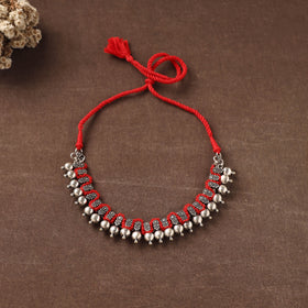 Patwa Threadwork Choker Necklace by Kailash Patwa 38