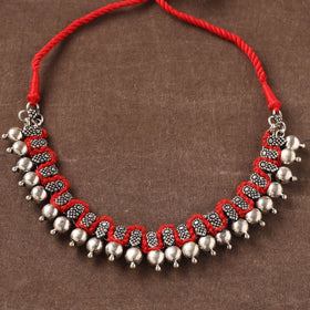 Patwa Threadwork Choker Necklace by Kailash Patwa 38