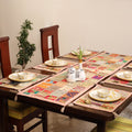 Khambadiya Patchwork Table Runner Set (Set of 7) 01