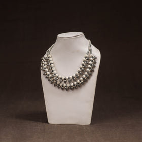 Patwa Threadwork Beaded Double Layered Necklace by Kailash Patwa 46
