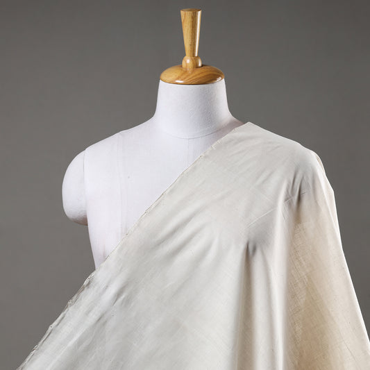 White - Original Mangalagiri Handloom Cotton Fabric