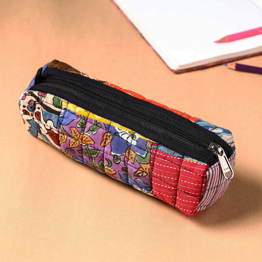 Handcrafted Quilted Patchwork Multipurpose Pencil Pouch 61