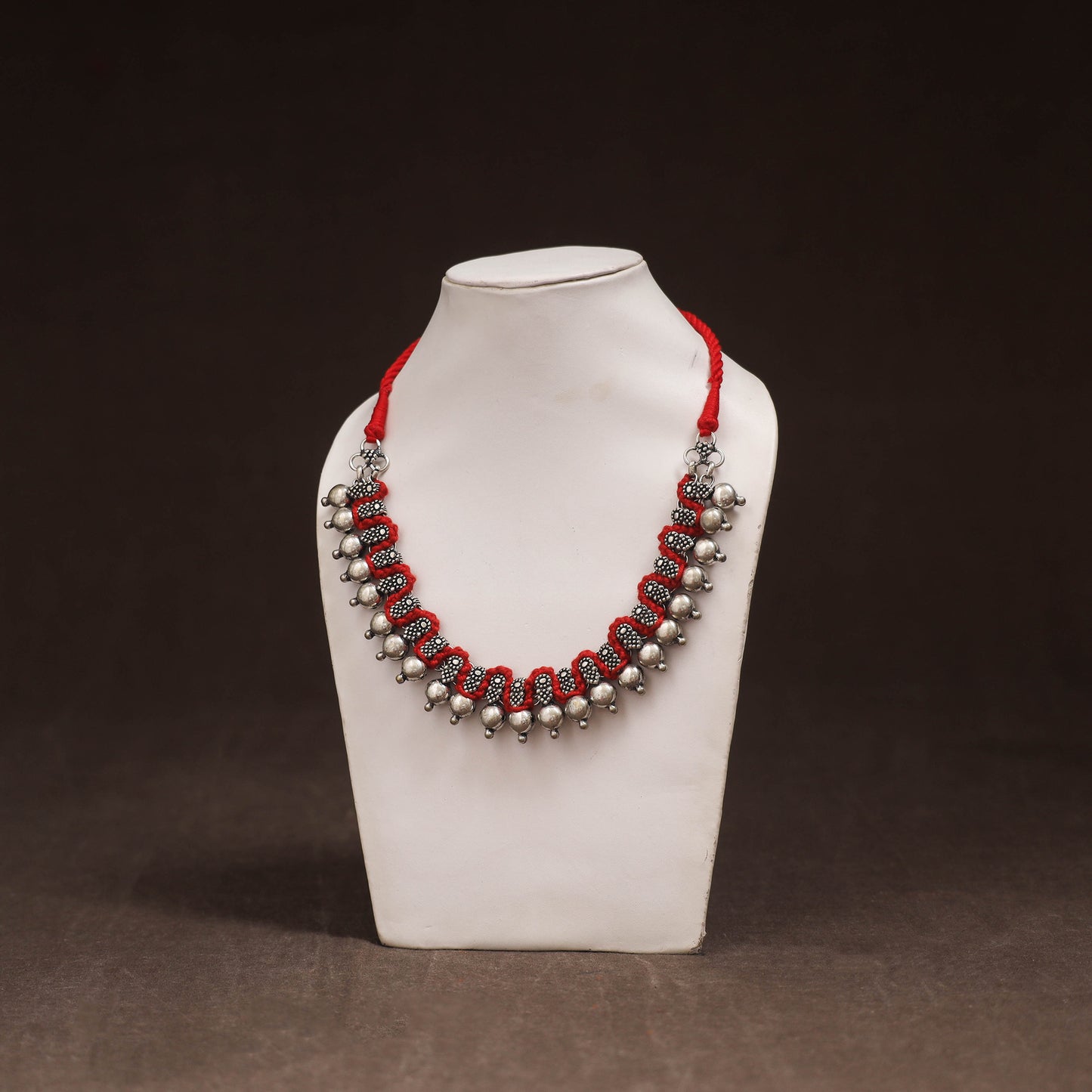Patwa Threadwork Choker Necklace by Kailash Patwa 38