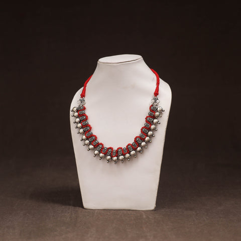 Patwa Threadwork Choker Necklace by Kailash Patwa 38