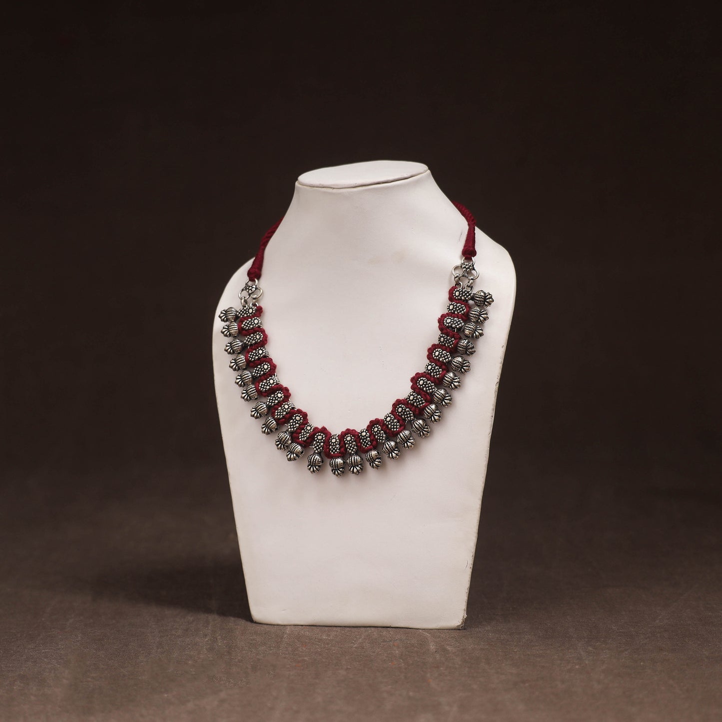 Patwa Threadwork Choker Necklace by Kailash Patwa 41