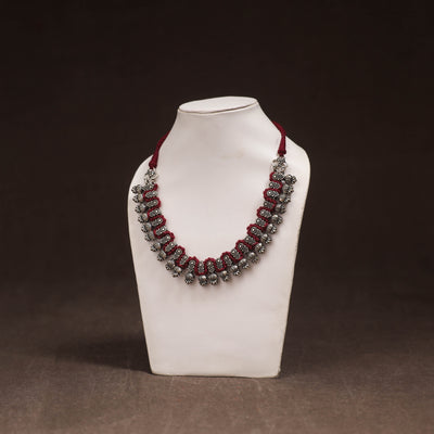 Patwa Threadwork Choker Necklace by Kailash Patwa 41
