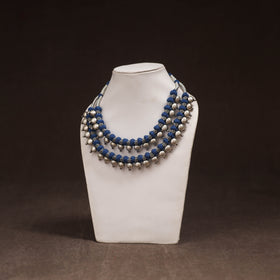 Patwa Threadwork Beaded Double Layered Necklace by Kailash Patwa 47