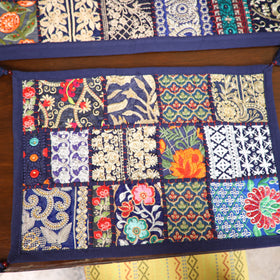 Khambadiya Patchwork Table Runner Set (Set of 7) 04
