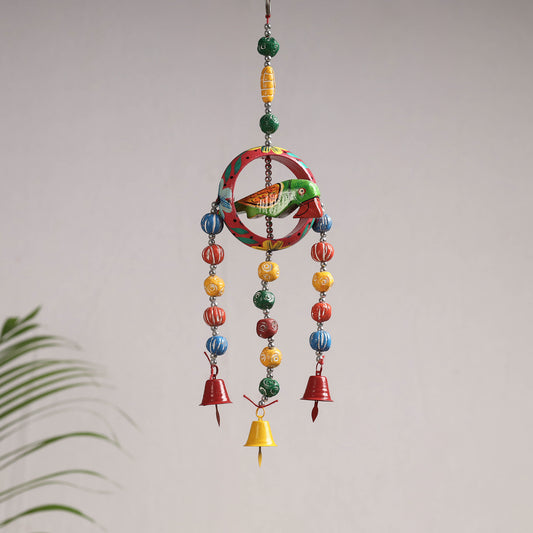 Banaras Handpainted Wooden & Terracotta Beads Decorative Hanging