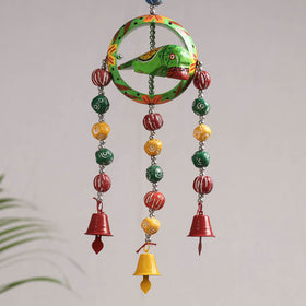  Banaras Handpainted Wooden & Terracotta Beads Decorative Hanging 