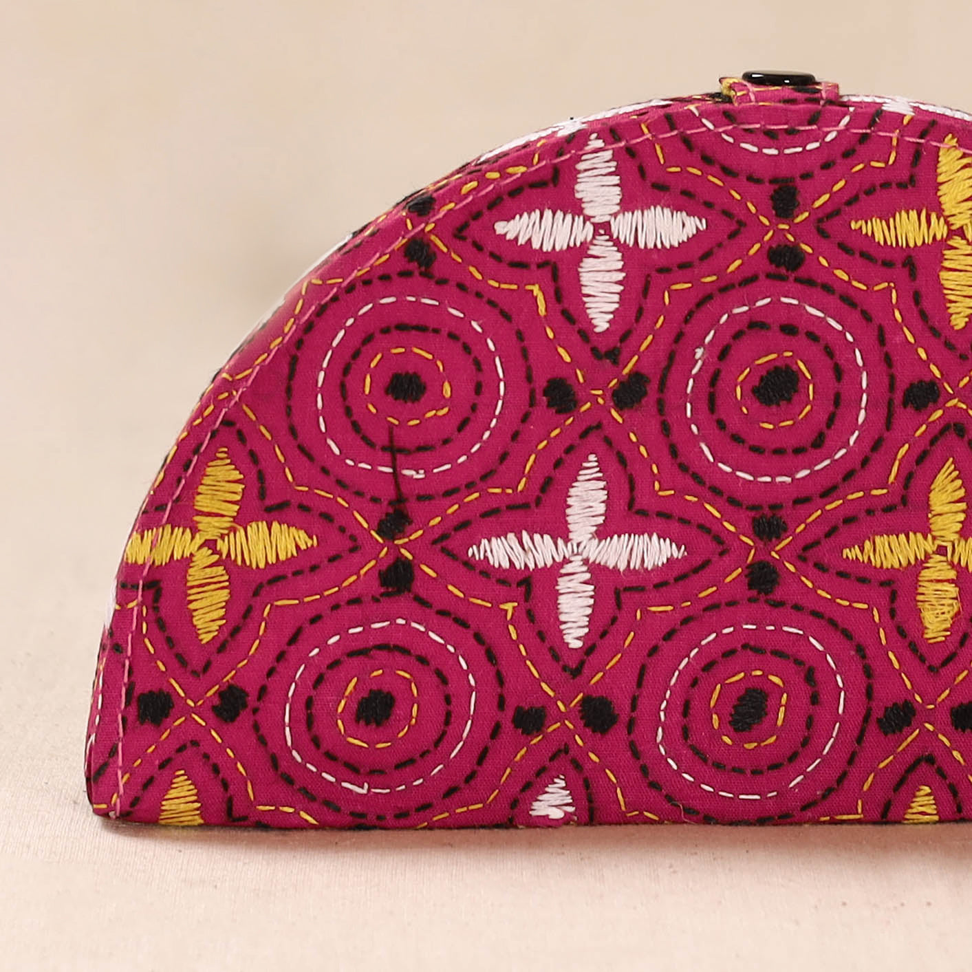 Bengal Kantha Work Handcrafted Jewellery Box 05