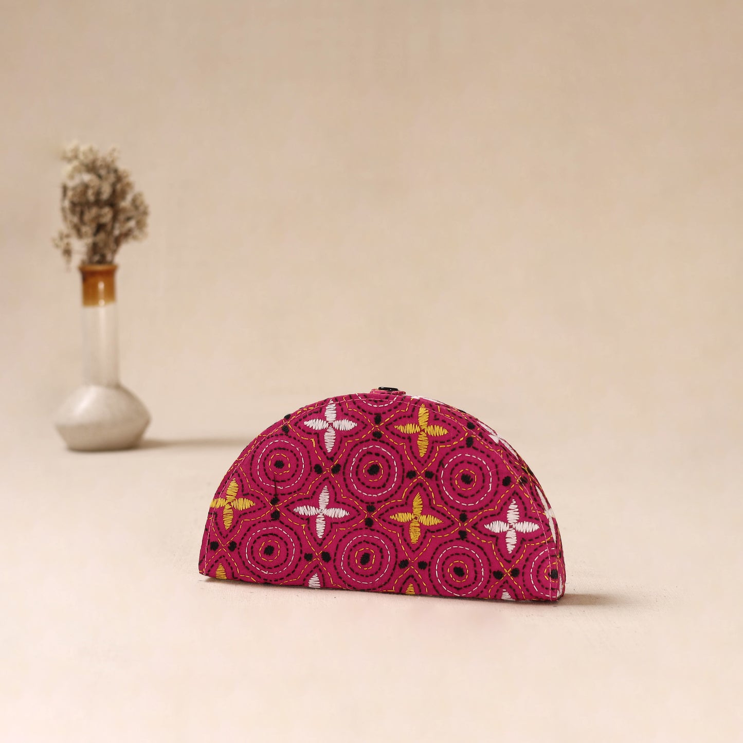Bengal Kantha Work Handcrafted Jewellery Box 05