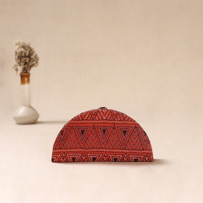 Bengal Kantha Work Handcrafted Jewellery Box 06