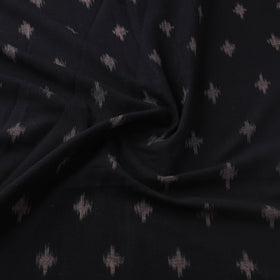 Handloom Cotton Pochampally Ikat Fabric with Kalamkari Border 01