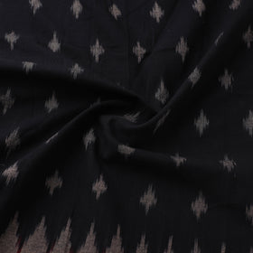 Handloom Cotton Pochampally Ikat Fabric with Kalamkari Border 02