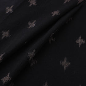Handloom Cotton Pochampally Ikat Fabric with Kalamkari Border 03