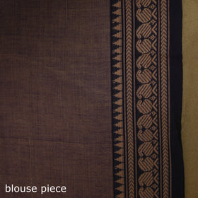 Purple - dharwad cotton saree with border 57 - handcrafted