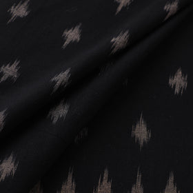 Handloom Cotton Pochampally Ikat Fabric with Kalamkari Border 04