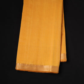 Handloom Mangalagiri Cotton Fabric with Nizam Zari Border 16