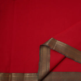 Handloom Mangalagiri Cotton Fabric with Nizam Zari Border 05