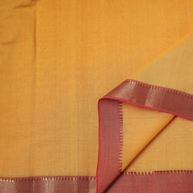 Handloom Mangalagiri Cotton Fabric with Nizam Zari Border 03