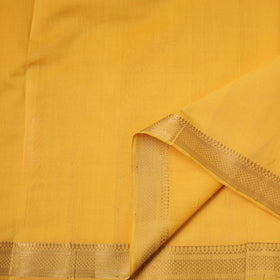 Handloom Mangalagiri Cotton Fabric with Nizam Zari Border 02
