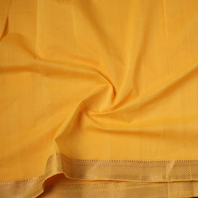 Handloom Mangalagiri Cotton Fabric with Nizam Zari Border 02