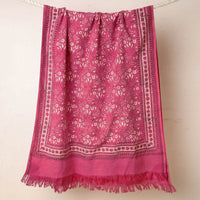 block printed towel 