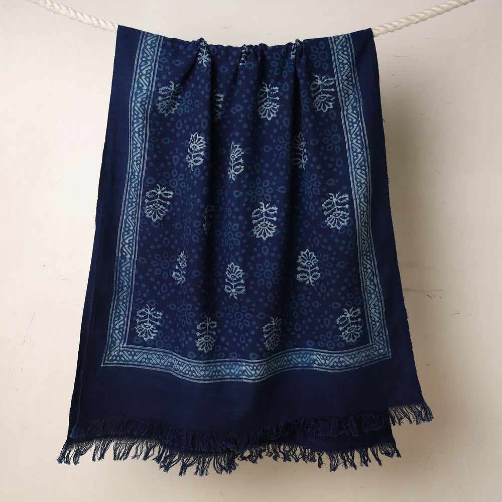 Block Printed Cotton Towel
